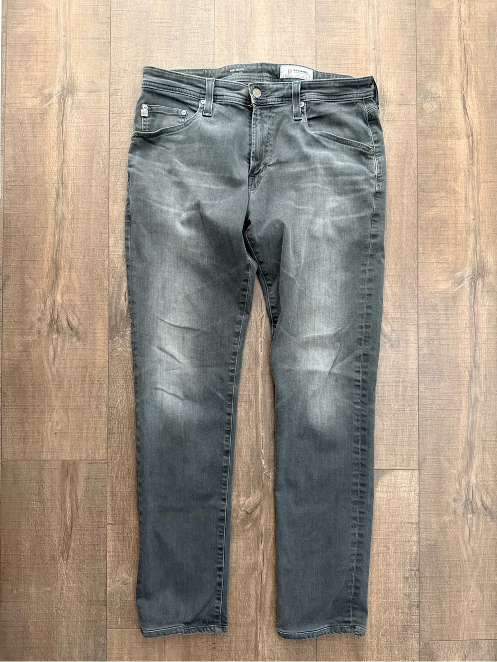 AG Men’s Slim Jeans in Washed Gray